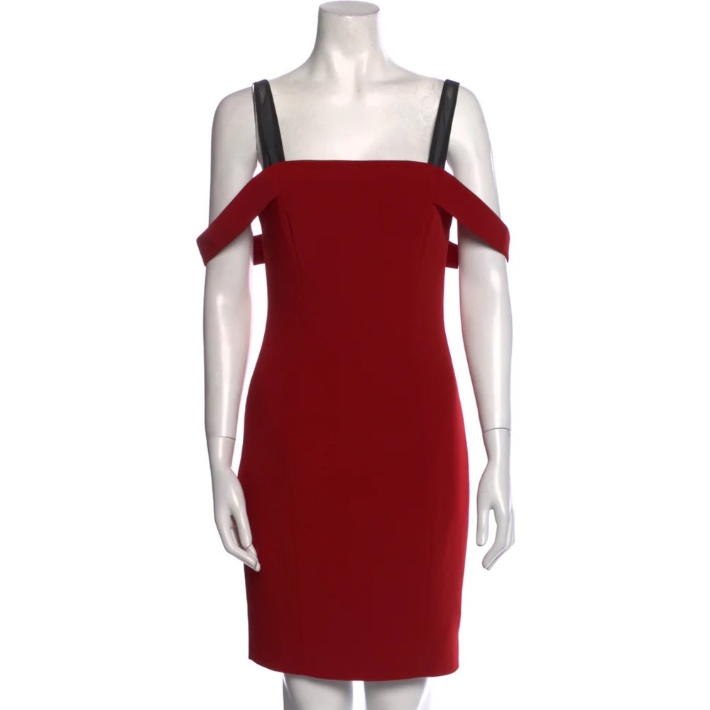 Cinq A Sept Mini Red Cocktail Dress - Sz 2